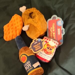 Bark Plush Toy Set - Gourd Boy Beer and Turkey